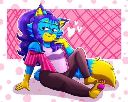 Da Kitty (button up version)