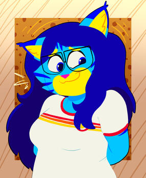 Kitty with the Hair Down Kitty with the Hair Down