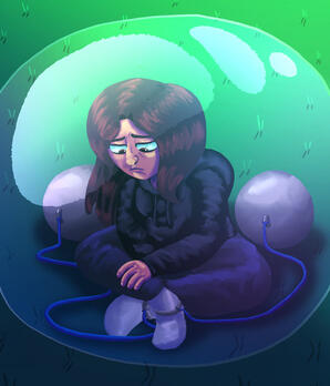 Girl in a Bubble Girl in a Bubble