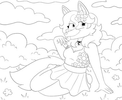 Flower Dog Flower Dog