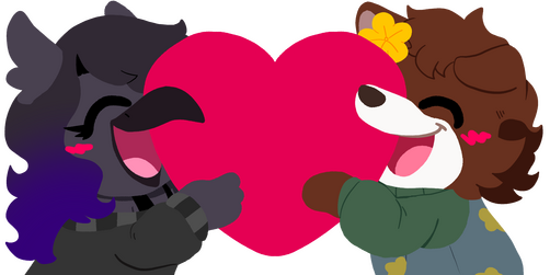 Raven and Mac Heart